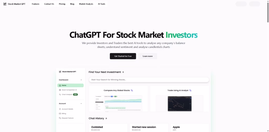 Stock Market GPT-AI-Powered-Investment-Researcher