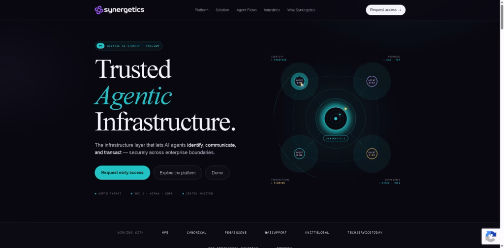 Synergetics- -Trusted-Agentic-Infrastructure